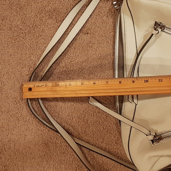 Vince Camuto White and Silver Shoulder Bag/Backpack - Picture 15 of 15